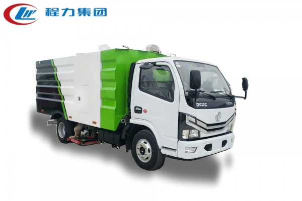 国六【1方水 4方尘】东风多利卡D6吸尘车